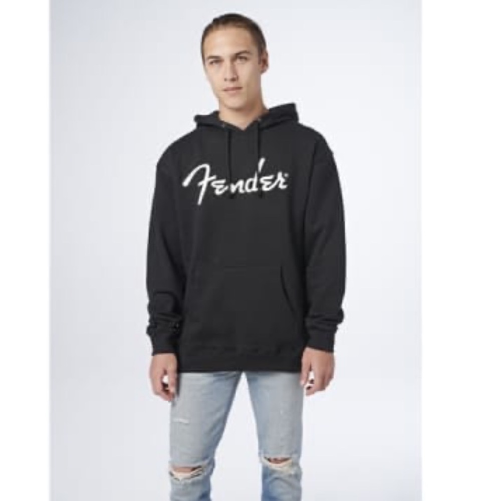 Fender Logo Black Hoodie